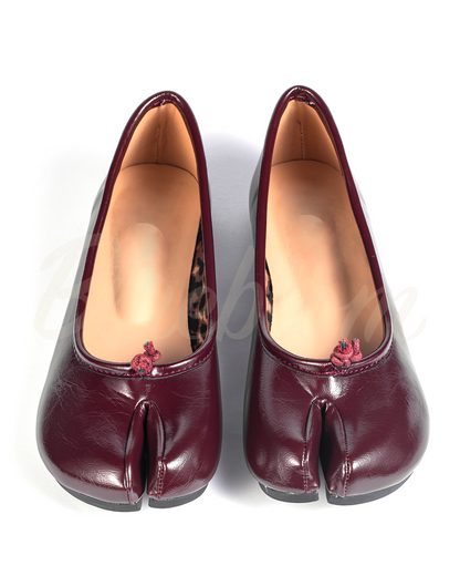 Ancora Red Tabi Shoes