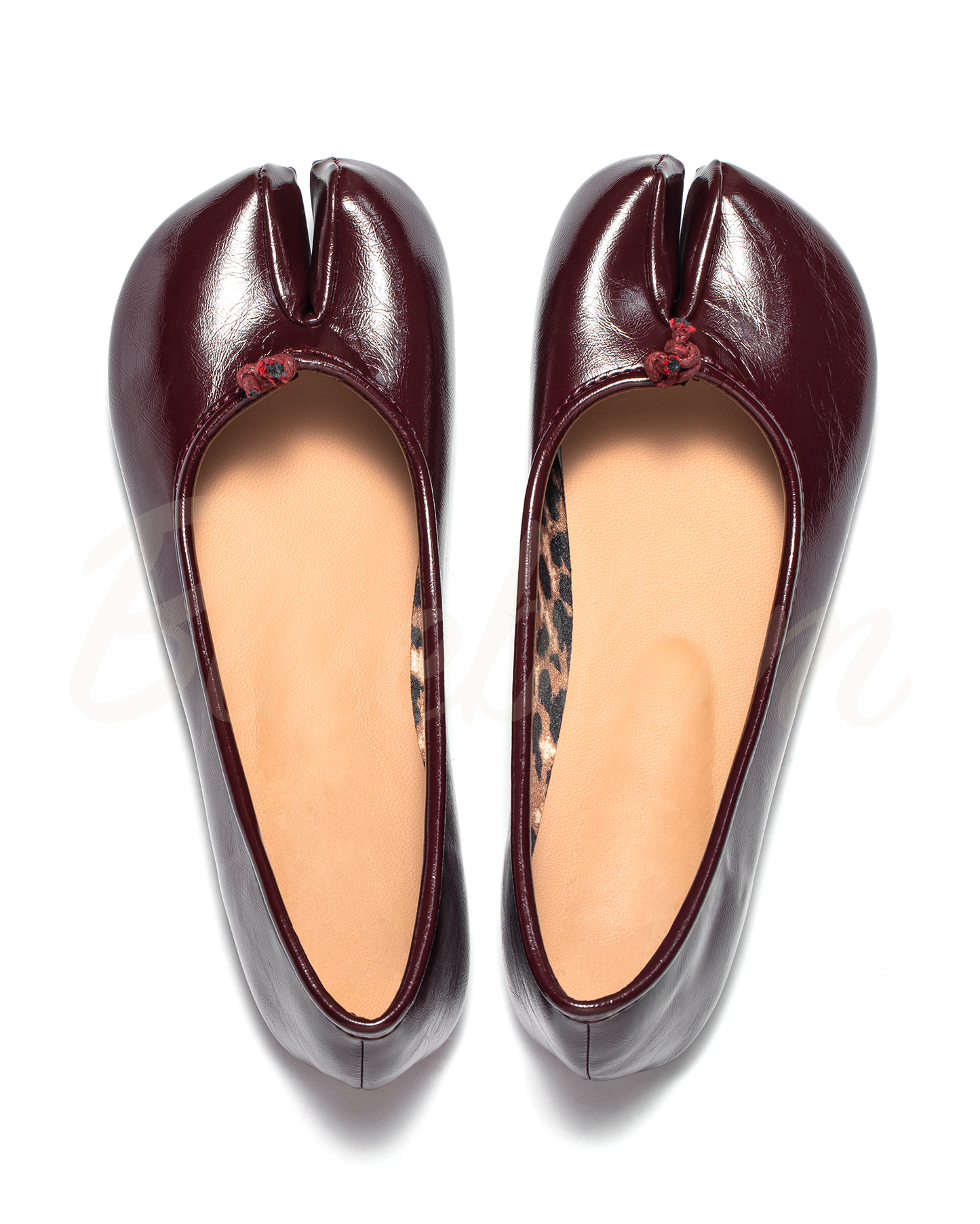 Ancora Red Tabi Shoes