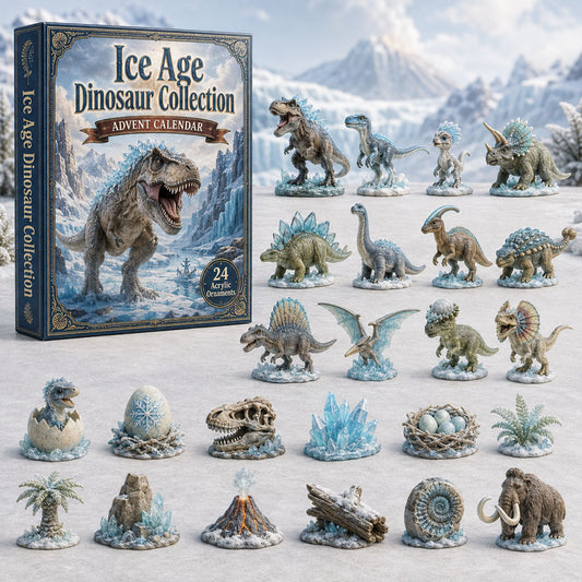 Ice Age Dinosaur Advent Calendar 2026 - 24-Day Festive Countdown