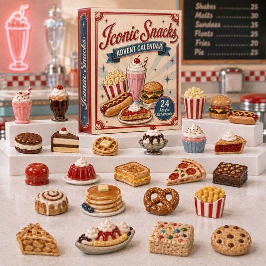 Iconic Snacks Advent Calendar 2026 - 24-Day Festive Countdown
