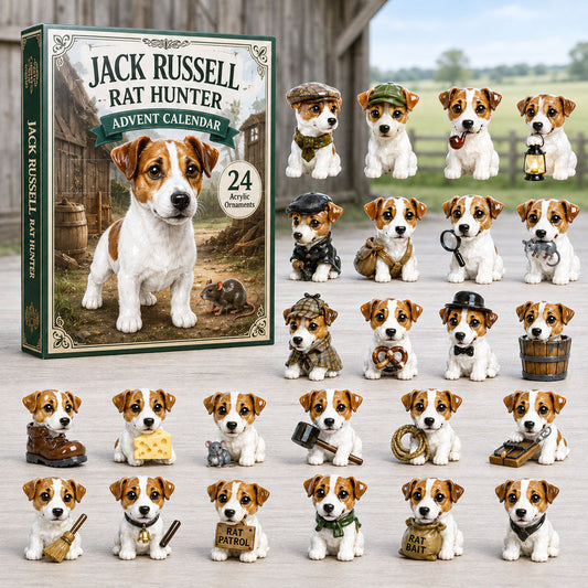 Jack Russell Rat Hunter Advent Calendar 2026 - 24-Day Festive Countdown