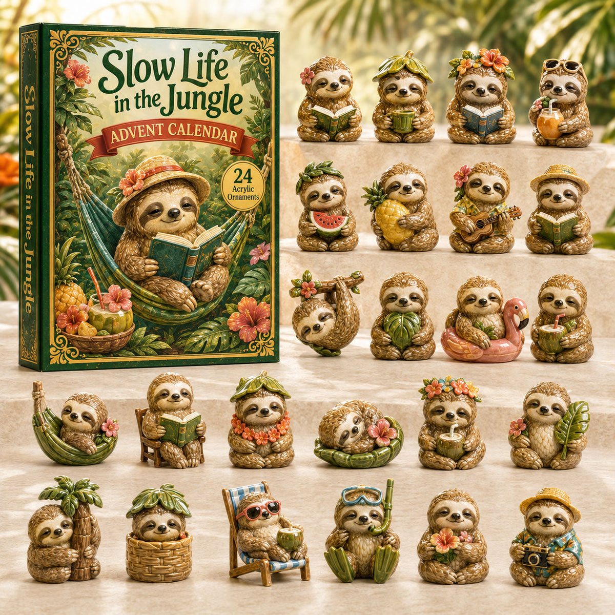 Jungle Slow Life Advent Calendar 2026 - 24-Day Festive Countdown