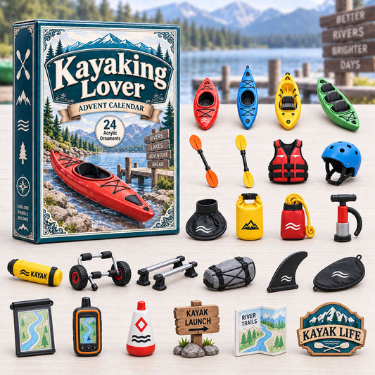 Kayaking Lover Advent Calendar 2026 - 24-Day Festive Countdown