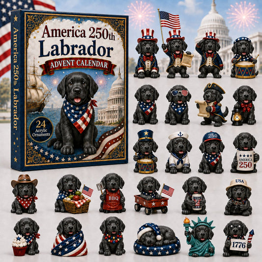 Labrador Advent Calendar 2026 - 24-Day Festive Countdown