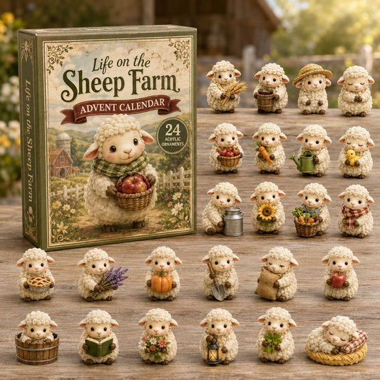 Life On The Sheep Farm Advent Calendar 2026 - 24-Day Festive Countdown
