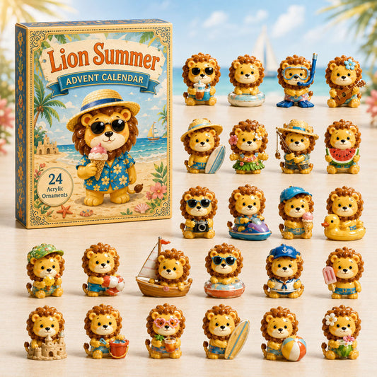 Lion Summer Advent Calendar 2026 - 24-Day Festive Countdown