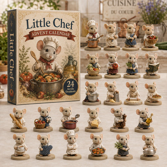 Little Chef Mouse Advent Calendar 2026 - 24-Day Festive Countdown