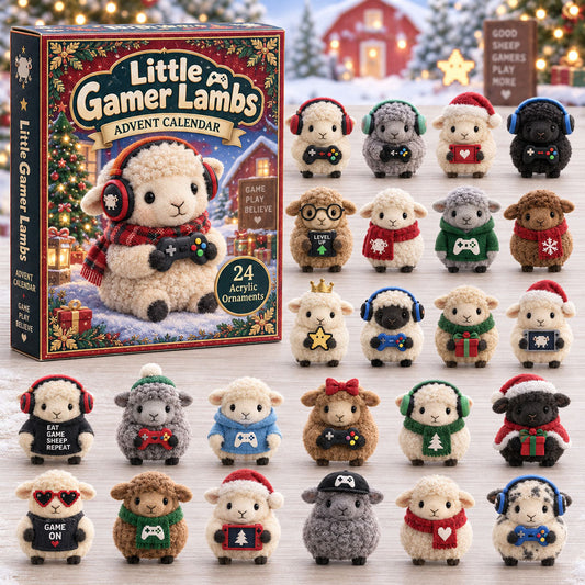 Little Gamer Lambs Advent Calendar 2026 - 24-Day Festive Countdown