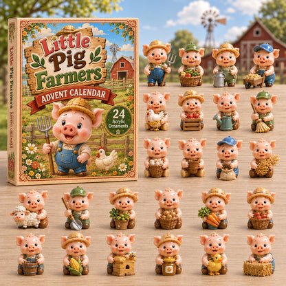 Little Pig Farmers Advent Calendar 2026 - 24-Day Festive Countdown