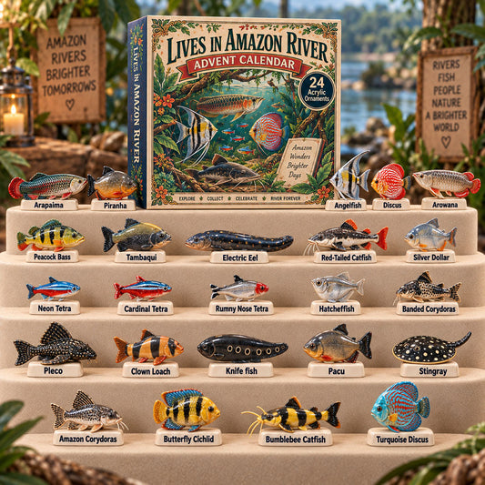 Lives In Amazon River Advent Calendar 2026 - 24-Day Festive Countdown