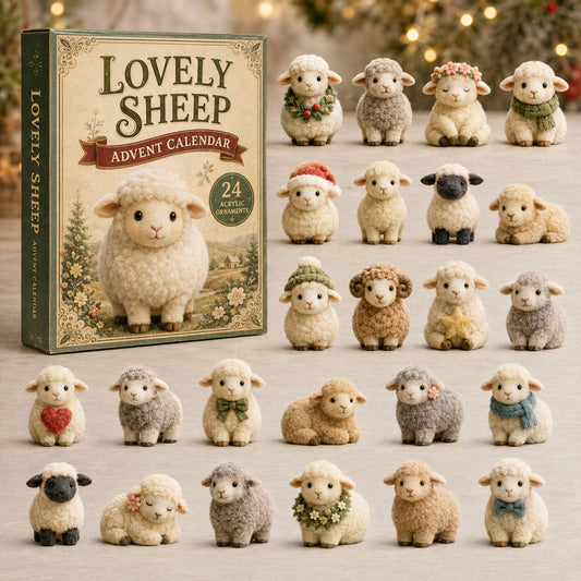 Lovely Sheep World Advent Calendar 2026 - 24-Day Festive Countdown