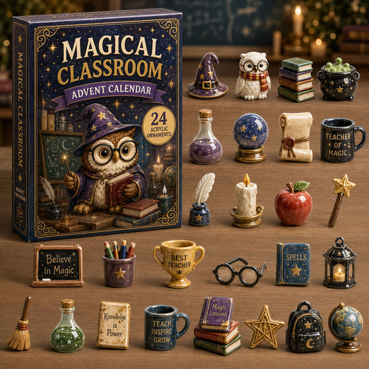 Magical Classroom Advent Calendar 2026 - 24-Day Festive Countdown