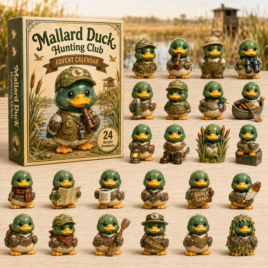 Mallard Duck Hunting Club Advent Calendar 2026 - 24-Day Festive Countdown