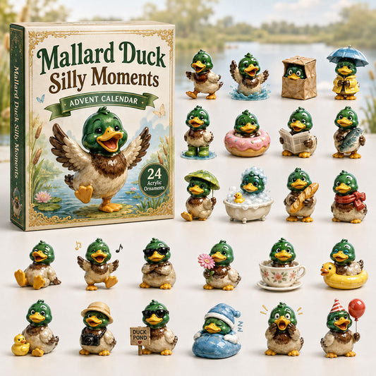 Mallard Duck Silly Moments Advent Calendar 2026 - 24-Day Festive Countdown