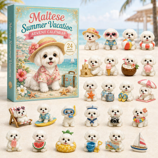 Maltese Summer Vacation Advent Calendar 2026 - 24-Day Festive Countdown