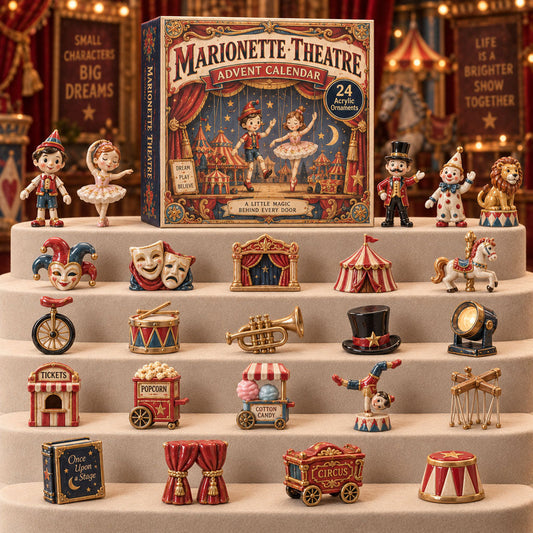 Marionette Theatre Advent Calendar 2026 - 24-Day Festive Countdown