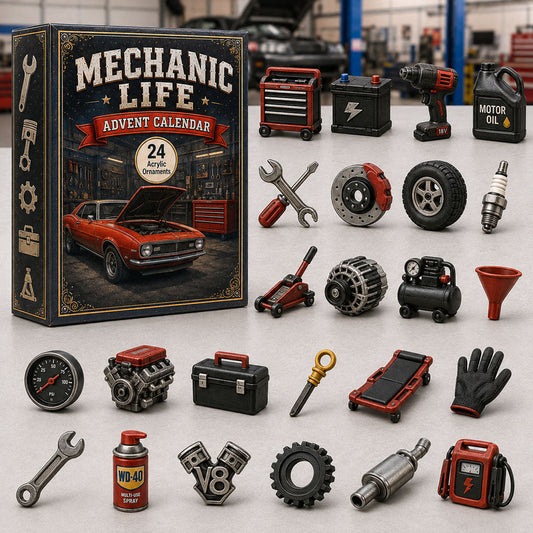 Mechanic Life Advent Calendar 2026 - 24-Day Festive Countdown