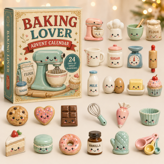 Baking Lovers Advent Calendar 2026 - 24-Day Festive Countdown