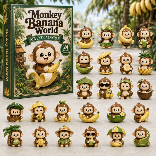 Monkey Banana World Advent Calendar 2026 - 24-Day Festive Countdown