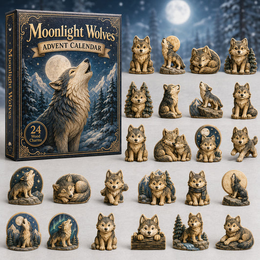 Moonlight Wolves Realm Advent Calendar 2026 - 24-Day Festive Countdown