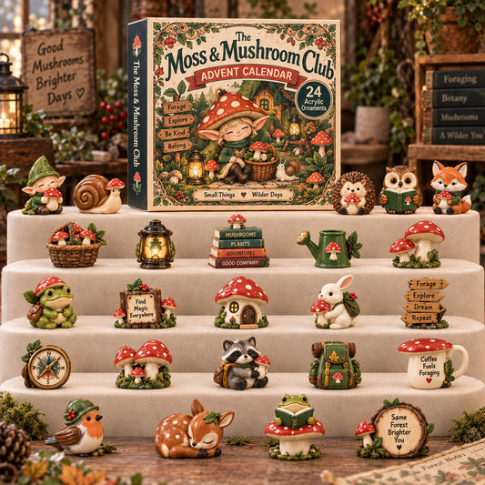 Moss And Mushroom Club Advent Calendar 2026 - 24-Day Festive Countdown