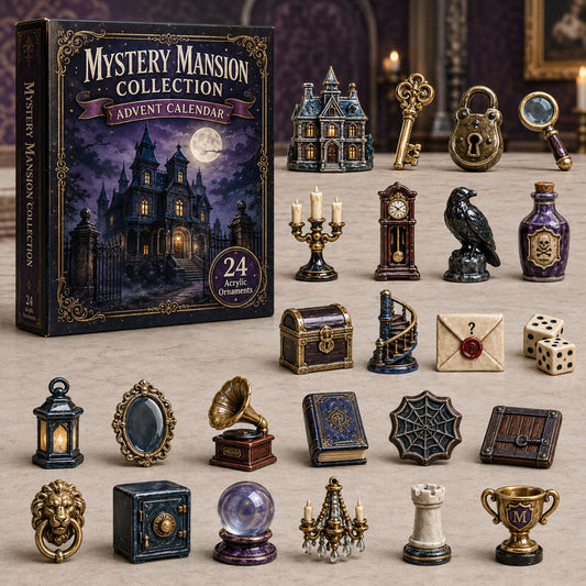 Mystery Mansion Realm Advent Calendar 2026 - 24-Day Festive Countdown