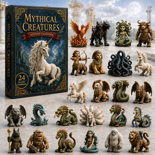 Mythical Legends Advent Calendar 2026 - 24-Day Festive Countdown