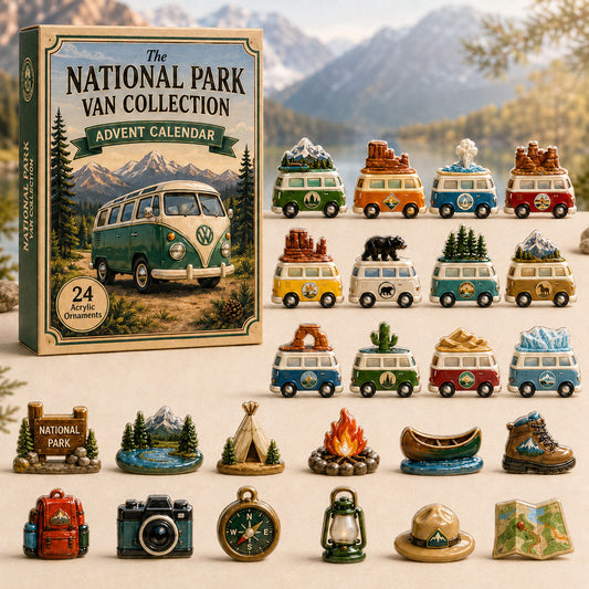 National Park Van Advent Calendar 2026 - 24-Day Festive Countdown