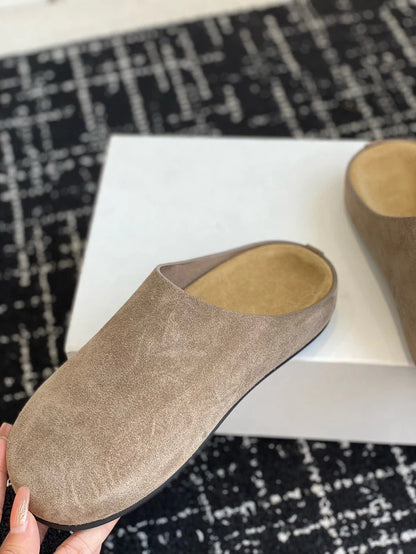 Mules et Sabots Minimalistes - Slip-On Confortable sans Lacets pour Tous les Jours