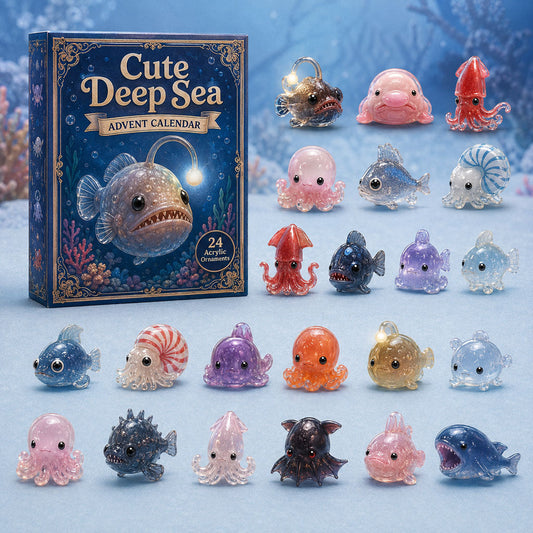 Ocean Cute Deep Sea Advent Calendar 2026 - 24-Day Festive Countdown