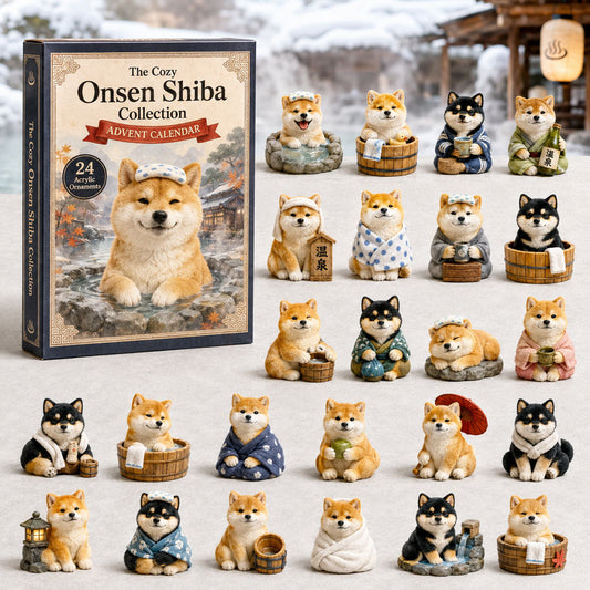 Onsen Shiba Advent Calendar 2026 - 24-Day Festive Countdown