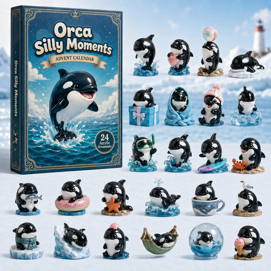 Orca Silly Moments Advent Calendar 2026 - 24-Day Festive Countdown