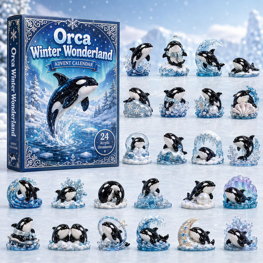 Orca Winter Wonderland Advent Calendar 2026 - 24-Day Festive Countdown