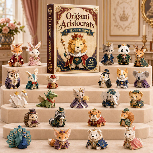 Origami Aristocrats Advent Calendar 2026 - 24-Day Festive Countdown