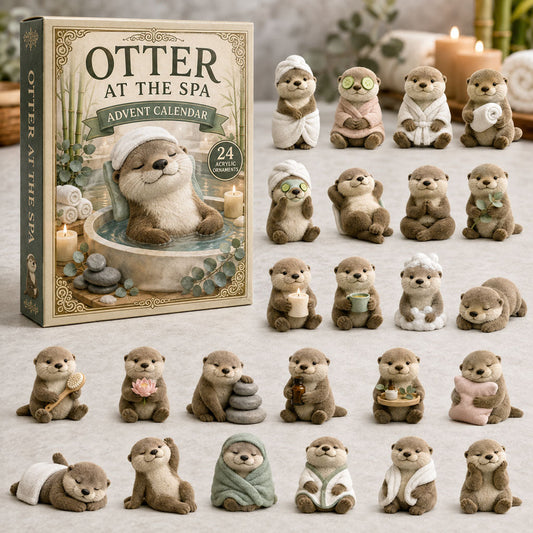 Otter At Spa Advent Calendar 2026 - 24-Day Festive Countdown