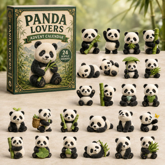 Panda Bamboo Advent Calendar 2026 - 24-Day Festive Countdown
