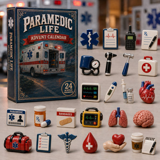 Paramedic Life Saver Advent Calendar 2026 - 24-Day Festive Countdown