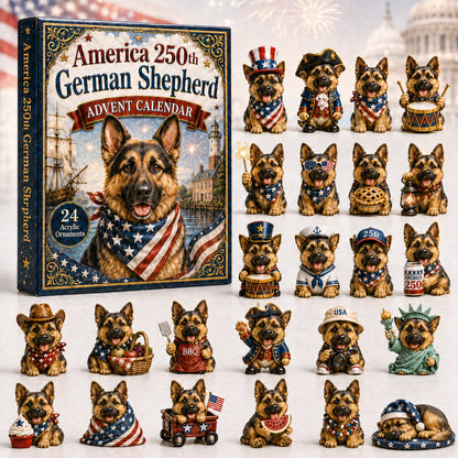 Patriot Shepherd Advent Calendar 2026 - 24-Day Festive Countdown