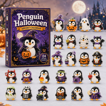 Penguin Halloween Advent Calendar 2026 - 24-Day Festive Countdown
