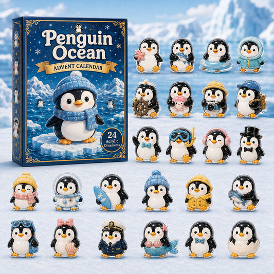 Penguin Ocean Advent Calendar 2026 - 24-Day Festive Countdown