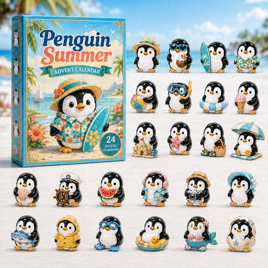 Penguin Summer Advent Calendar 2026 - 24-Day Festive Countdown