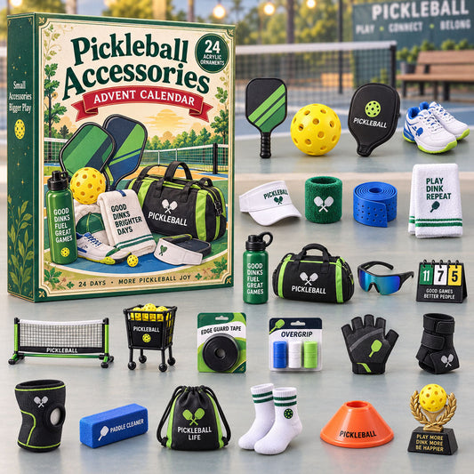 Pickleball Accessories Advent Calendar 2026 - 24-Day Festive Countdown