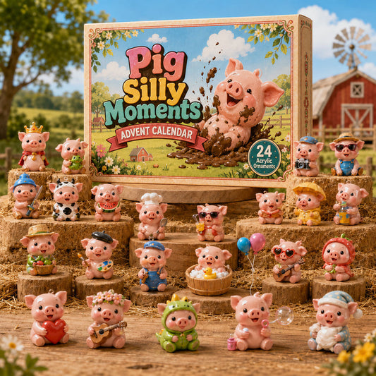 Pig Silly Moments Advent Calendar 2026 - 24-Day Festive Countdown