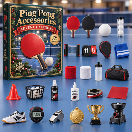 Ping Pong Accessories Advent Calendar 2026 - 24-Day Festive Countdown
