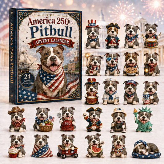 Pitbull Advent Calendar 2026 - 24-Day Festive Countdown