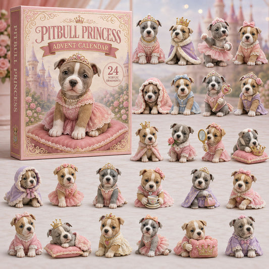 Pitbull Princess Advent Calendar 2026 - 24-Day Festive Countdown
