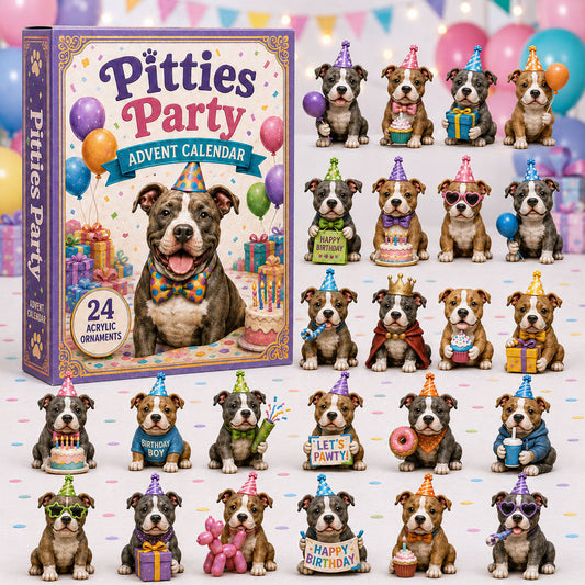 Pitties Party Advent Calendar 2026 - 24-Day Festive Countdown