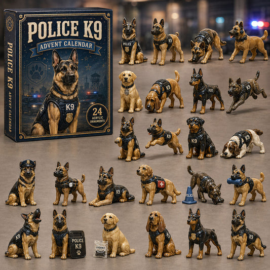 Police K9 Unit Advent Calendar 2026 - 24-Day Festive Countdown