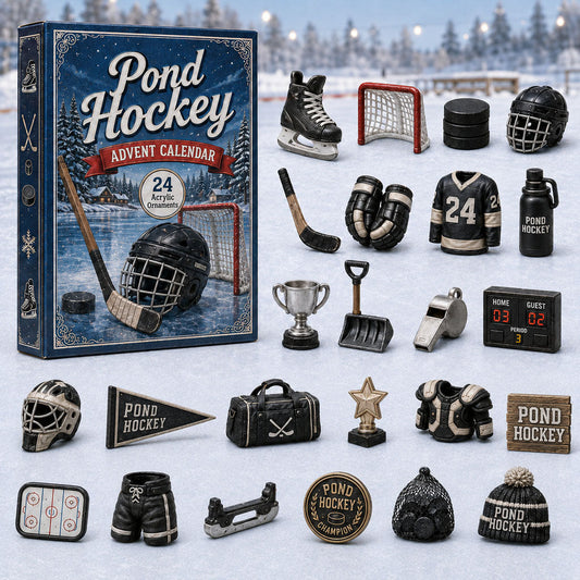 Pond Hockey Advent Calendar 2026 - 24-Day Festive Countdown