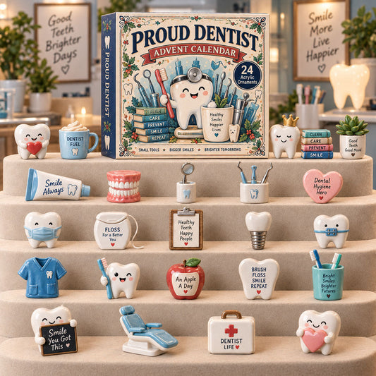 Proud Dentist Advent Calendar 2026 - 24-Day Festive Countdown